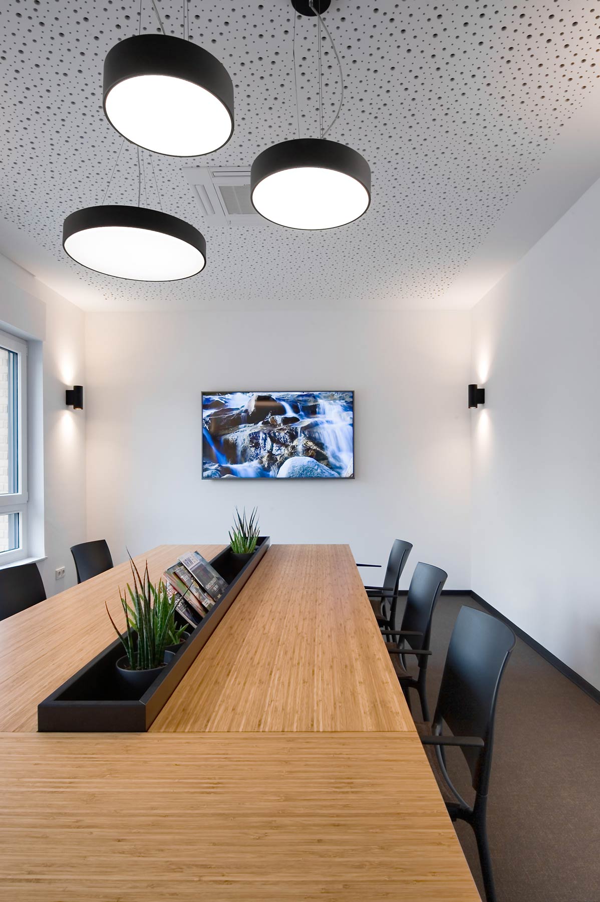 Neubau Zahnarztpraxis Witten Besprechungsraum