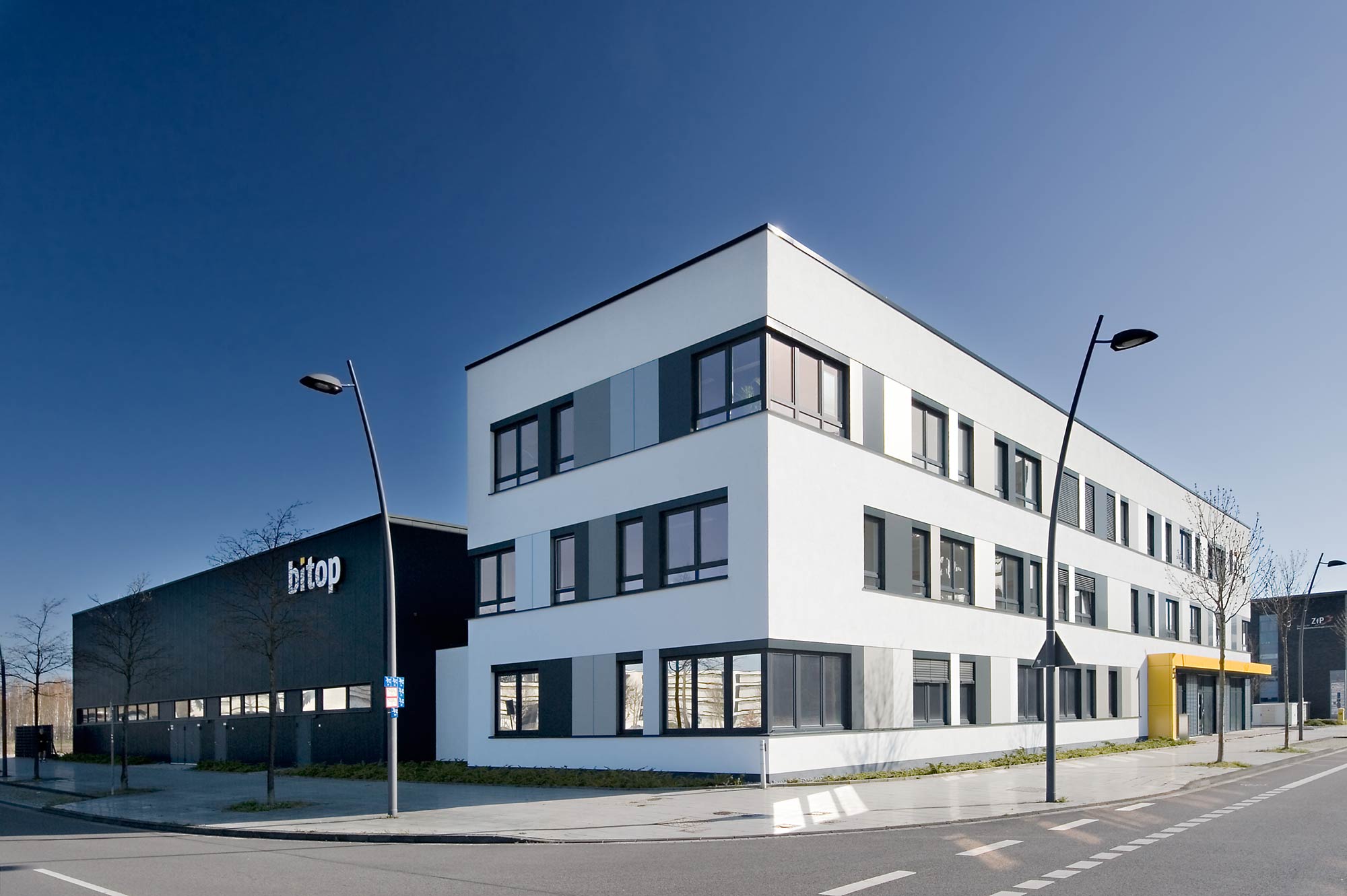 bitop Neubau einer Produktionsanlage mit Labor und Verwaltung für einen Pharmaunternehmen Dortmund