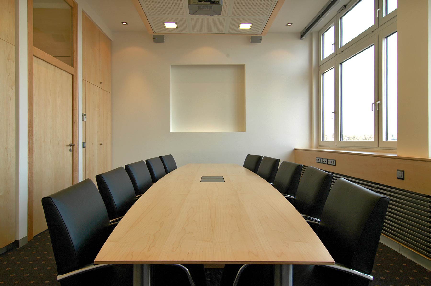 Büroetage Deutsche Edelstahlwerke FQP-Gebäude Besprechungsraum