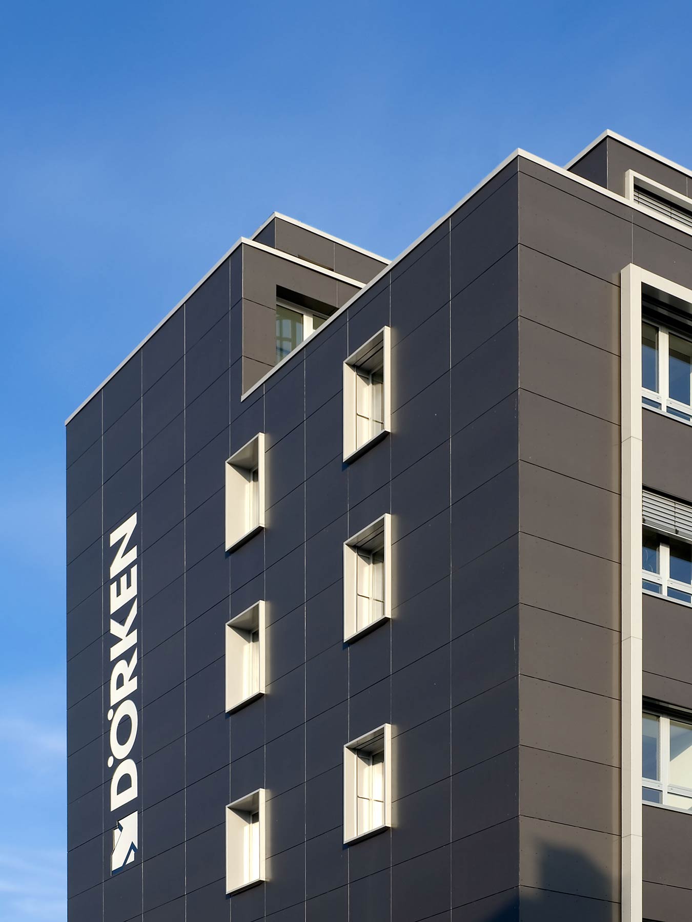 Sanierung Hauptverwaltungsgebäude Dörken Außenfassade