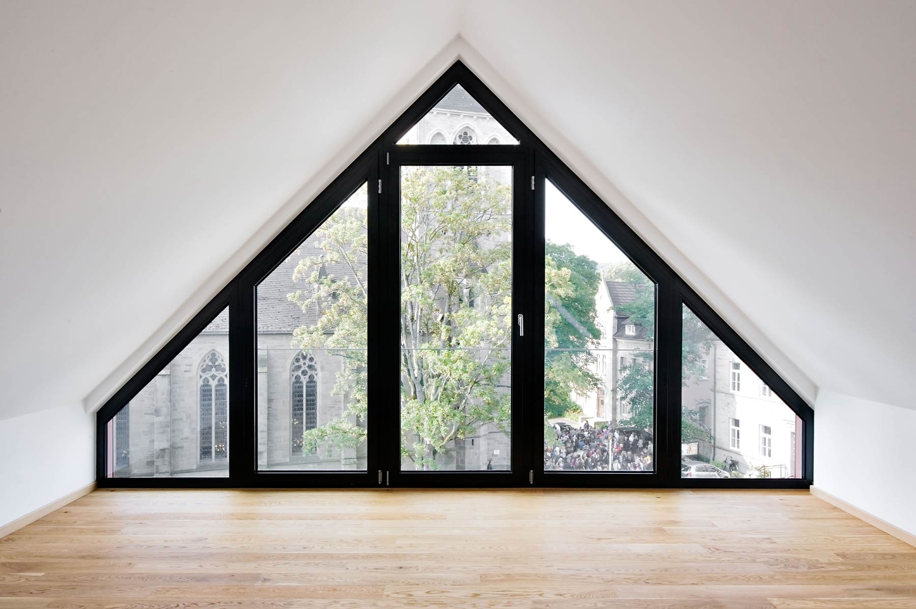 Neubau Wohn- und Geschäftshaus Herdecke Giebel Innen