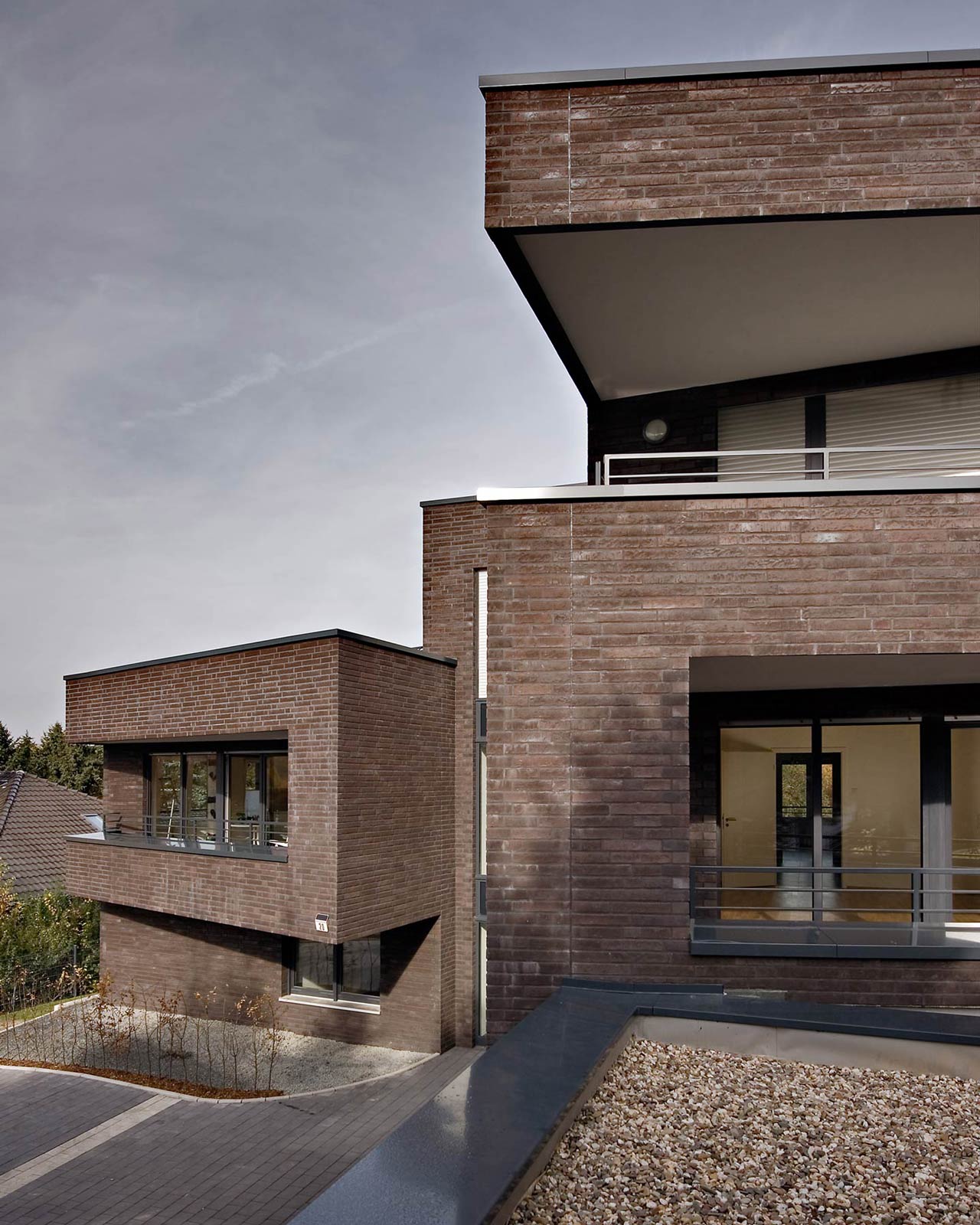 Neubau 4-Familienhaus Witten Außenansicht