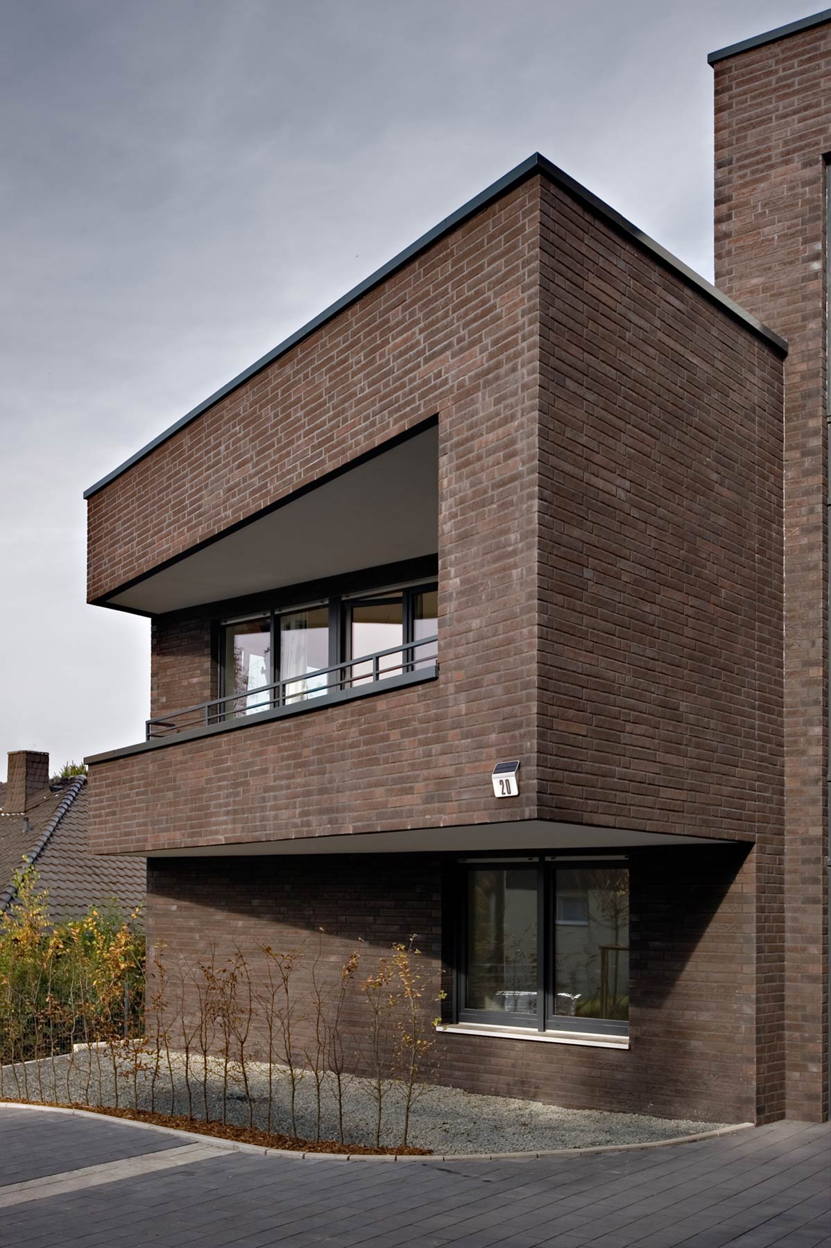 Neubau 4-Familienhaus Witten Außenansicht