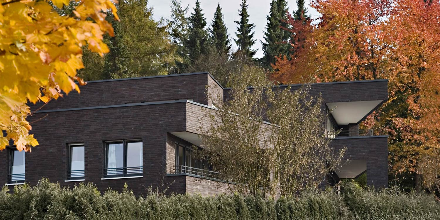 Neubau 4-Familienhaus Witten Außenansicht