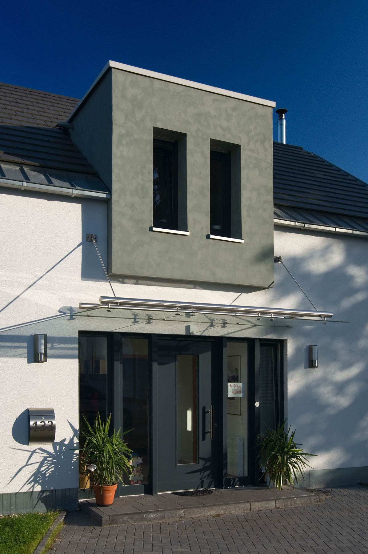 Wohnsiedlung 14 Einfamilienhäuser Witten Eingang