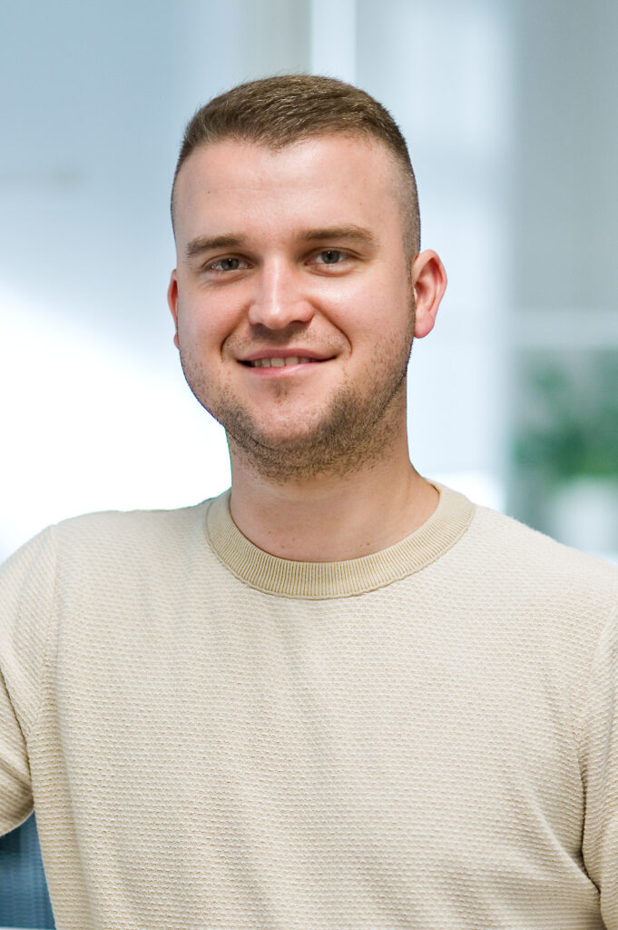 Portrait Marvin Luchtenberg, Bauzeichner für Architektur