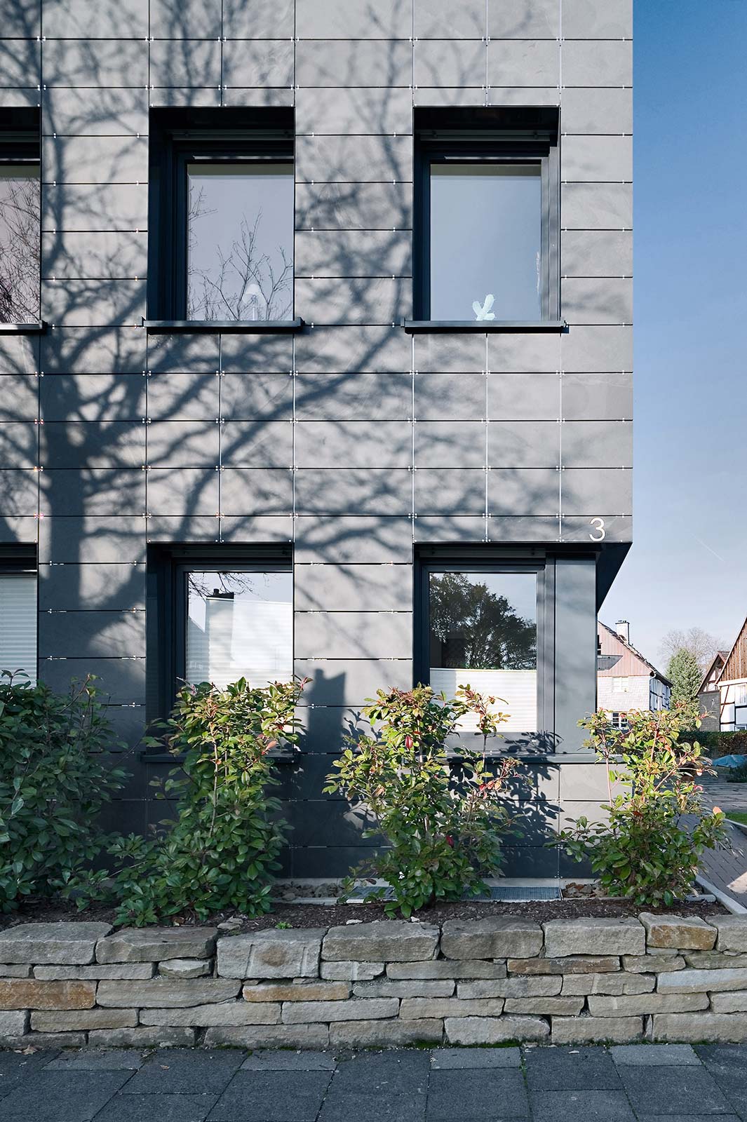 Hausecke Außenansicht