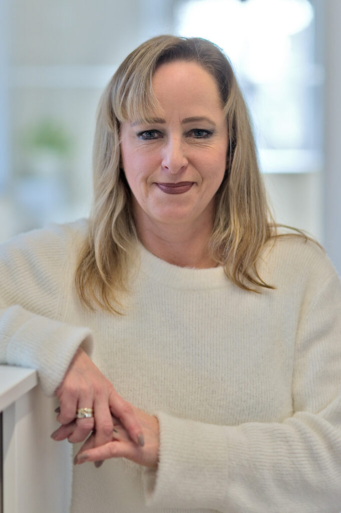 Portrait Sandra Hahn, Kaufmännische Angestellte